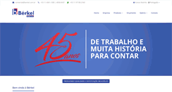 Desktop Screenshot of berkel.com.br