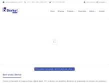 Tablet Screenshot of berkel.com.br